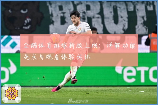 企鹅体育排球新版上线：详解功能亮点与观看体验优化